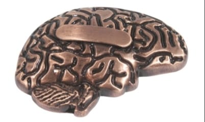 metal table top brain